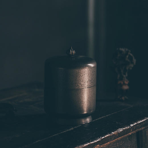 学古大捷兰锡罐（茶叶罐） 商品图0