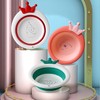 【婴儿用品】*婴儿洗脸盆折叠儿童卡通洗手盆 商品缩略图0