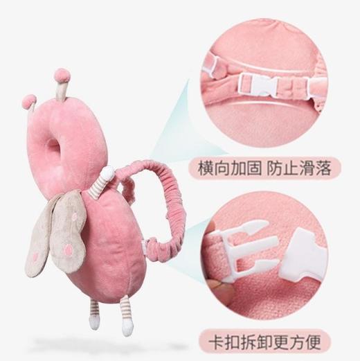 【防摔枕】*防摔枕头婴儿学步护头帽儿卡通可爱护头枕宝宝学走路防摔枕小蜜蜂 商品图2