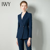 IWY/职业装藏青色西服西装套装女售楼部职场商务干练经理团队工作服装CP10345 商品缩略图2
