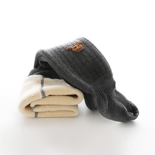 【秋冬新款宝宝打底裤】加绒加厚配饰婴儿连裤袜儿童裤子加厚保暖裤 商品图9