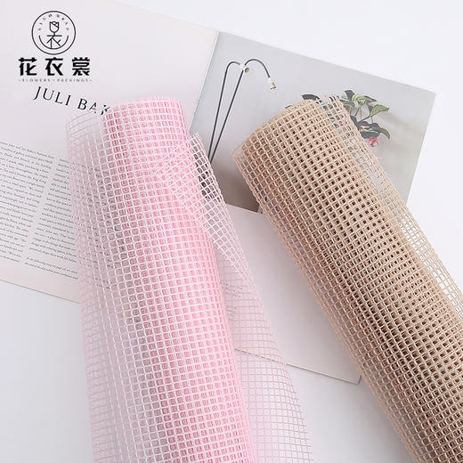 韩式花束硬纱网--方格网 商品图4