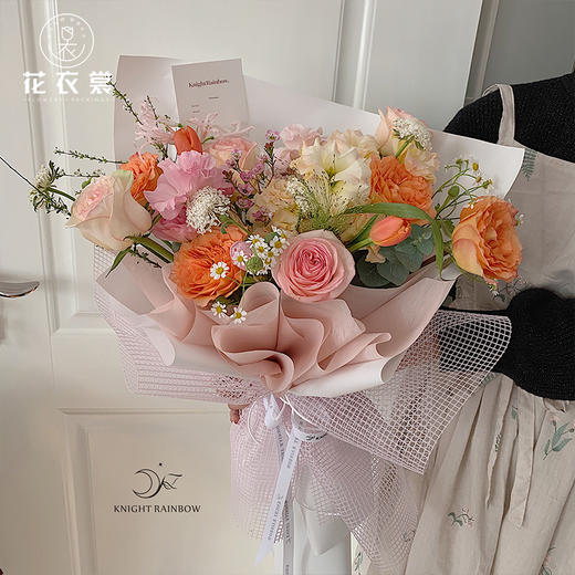 韩式花束硬纱网--方格网 商品图2