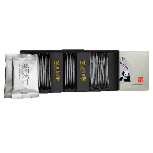峨眉雪芽茶叶慧欣120克/盒 绿茶礼盒雀舌 商品图1