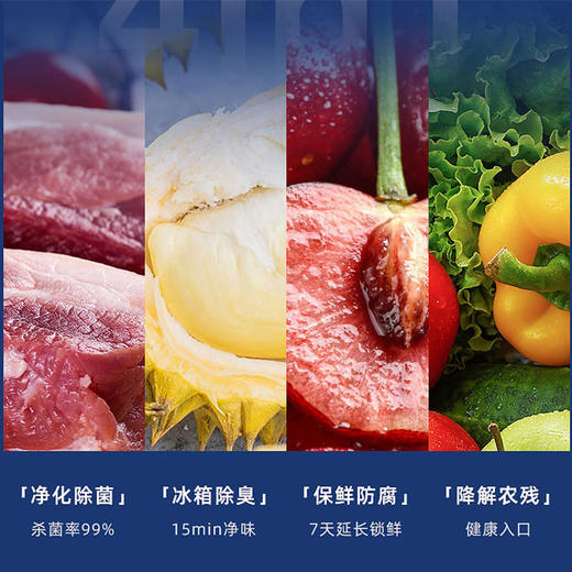 【蓝宝】蓝宝冰箱除味器臭氧机空气净化除臭器便捷消毒机除臭棒【蓝宝】 商品图3