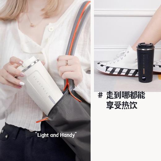 北欧欧慕电热水杯便携式旅行烧水壶小型随身迷你保温加热养生杯 商品图2