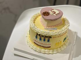 复古手绘＋爱心迷你小蛋糕