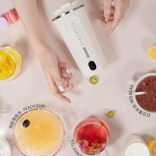 北欧欧慕电热水杯便携式旅行烧水壶小型随身迷你保温加热养生杯 商品图3