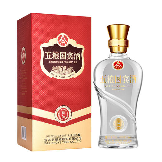 52度五粮国宾酒精品500ML 商品图0