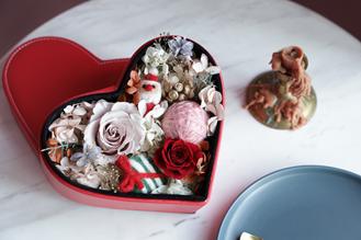 桃心皮盒 商品图0