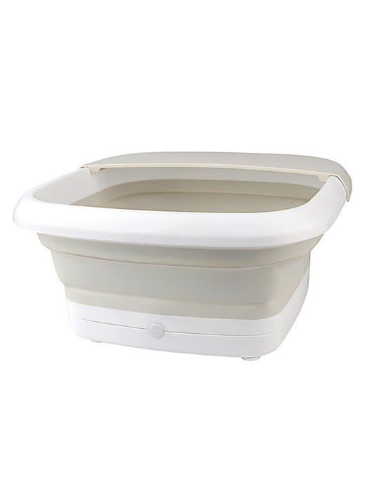 北欧欧慕可折叠足浴盆器自动按摩洗脚盆电动加热家用恒温泡脚桶 商品图1