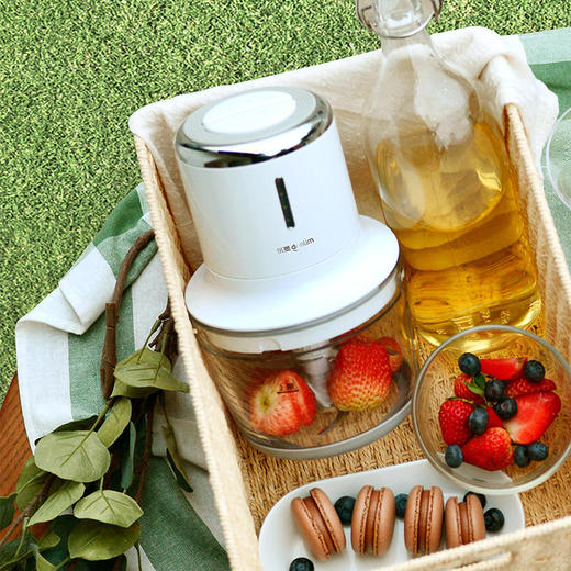 【东菱】东菱无线绞肉机电动小型家用全自动多功能碎肉打蛋器辅食搅拌机 商品图2