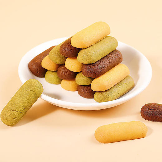 【小白心里软】摩卡味小枕头饼干 商品图1