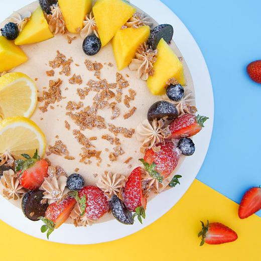 伯爵红茶蛋糕-1磅138元/2磅188元/3磅238元 (天津） 精选优质鲜果,选用健康动物淡奶油「下单现做,免费配送上门」 商品图1