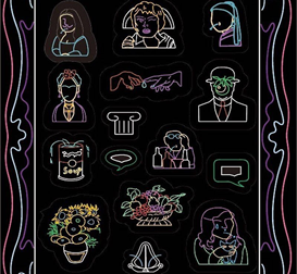 梦想成真美术馆冰箱贴