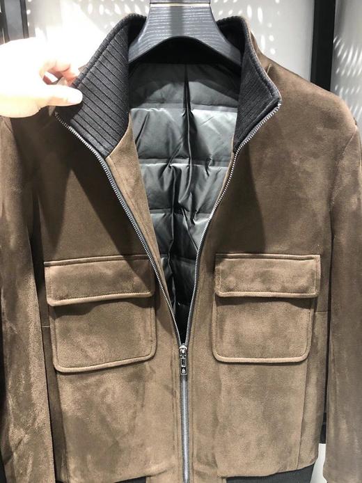 鹿皮羽绒外套8532 商品图1