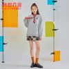 韩都衣舍2020秋季新款女装韩版学院风刺绣套头加绒圆领卫衣RN1015 商品缩略图0
