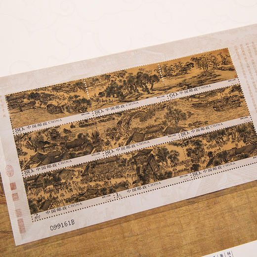 《故宫传世古画珍邮》，跨30年名画邮票，藏十大传世名画，赏千年山河 商品图8
