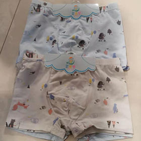 【14.9元/盒】梦之谷女童/男童无缝内裤两条装