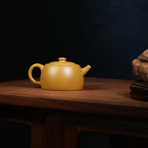 龙德堂陶艺 汤宣武《富贵牛贺岁系列-金牛开泰·金碧芙蓉》 库存请咨询客服 商品图2