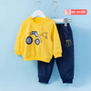 贝贝怡童宝宝卡通帅气休闲工程车两件套套装 商品缩略图5