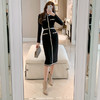 【赫本风气质修身连衣裙】新年法式复古衣服小香风裙子打底连衣裙女小黑裙 商品缩略图3