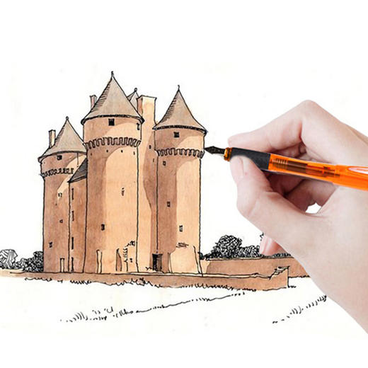 慕那美墨囊钢笔/02099/F尖学生用手账练字 商品图4