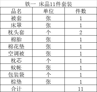 广州市铁一学校男女生床上用品（白云校区与番禺校区专用） 商品图0