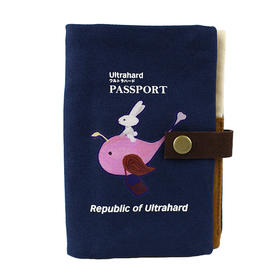 ultrahard月见兔中长版护照套箱包行旅收纳
