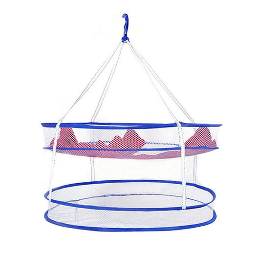 【折叠晒衣篮】居家日用晾衣网晾晒网晾袜子毛衣晾衣收纳整理架 商品图7