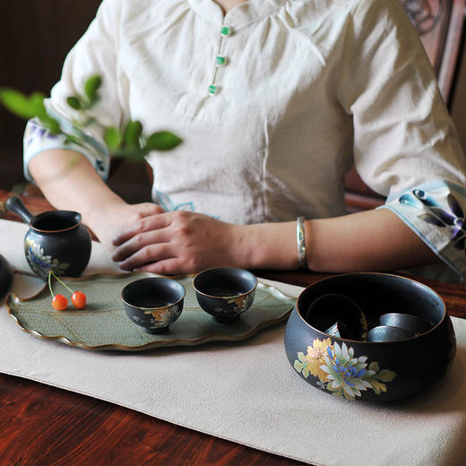 成艺德化陶瓷清雅凝香神韵茶洗 商品图5