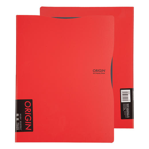 齐心原味资料册A4/30袋/A509收纳袋文件袋文件夹 商品图1