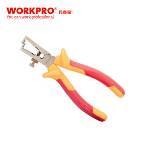 w095004万克宝6"VDE绝缘电工剥线钳