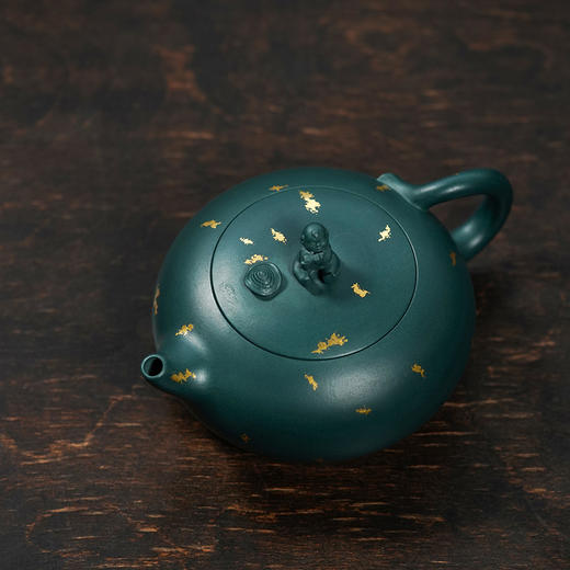 龙德堂陶艺 汤宣武《富贵牛贺岁系列-水牛招财·水调歌头》 库存请咨询客服 商品图3