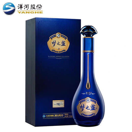 2018年·52度洋河梦之蓝M6 500ML 500ML 商品图0