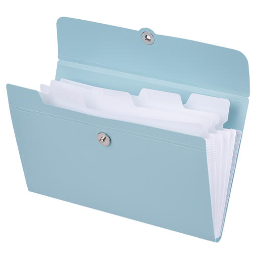 齐心风琴式增票分类袋5格A3175收纳文件袋多层文件夹 商品图2