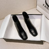 欧美短靴|秋冬2020新款欧洲站女靴后拉链粗跟女士高跟靴子 商品缩略图1