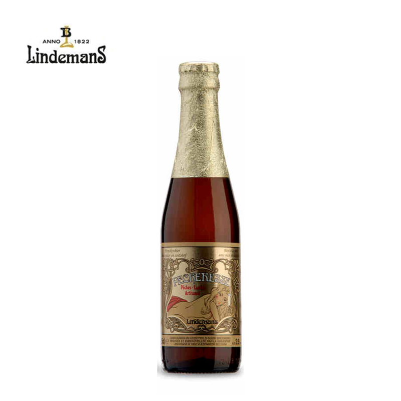 比利时果味林德曼桃子果味啤酒 250ML 3.5%VOL