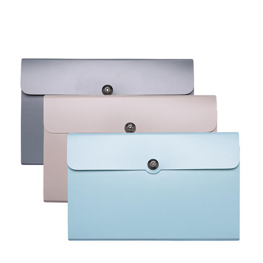 齐心风琴式增票分类袋5格A3175收纳文件袋多层文件夹 商品图0