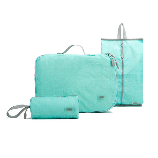 CHOOCI缤彩经典收纳三件套CR0302旅行衣服袋鞋袋洗漱包防水 商品图0