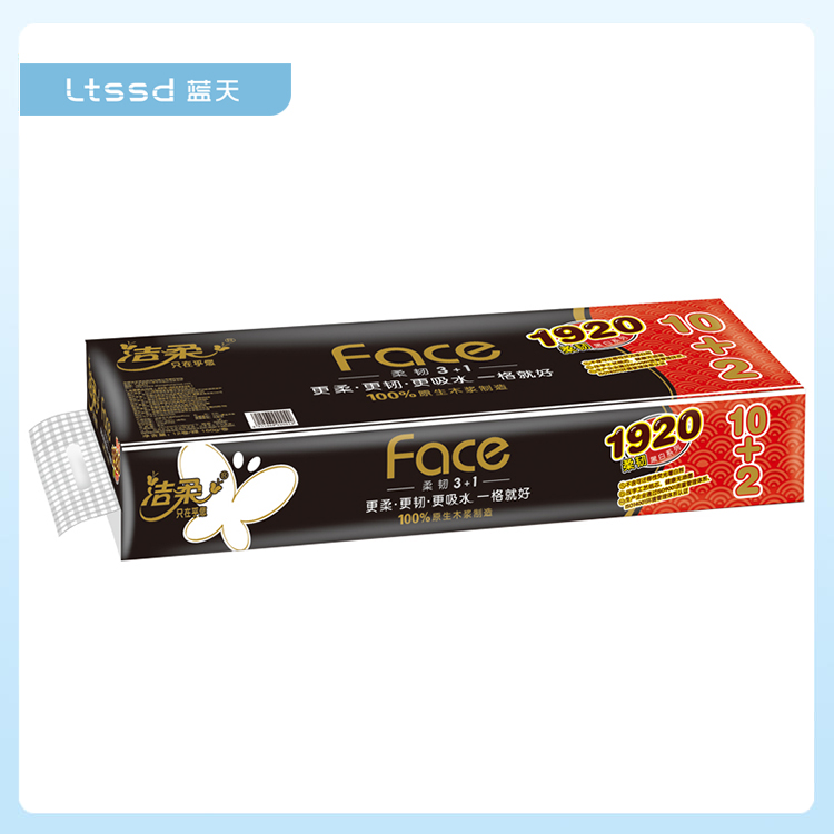 洁柔面纸卷纸BJ178-1212卷【21001086】