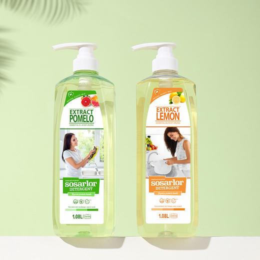 舒莎乐多效去油洗洁精 1080ml 商品图0