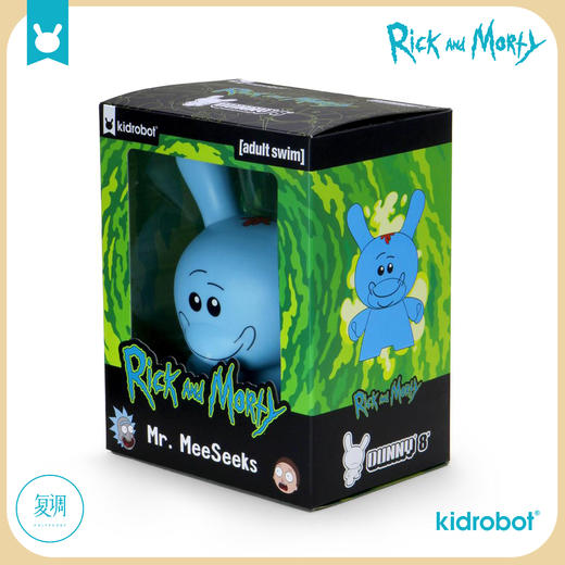 现货 Kidrobot Mr. Meeseeks 瑞克和莫蒂 Dunny 摆件潮玩 商品图7