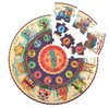 【儿童玩具】*弥鹿儿童数字时钟拼图大块纸质认知拼图益智玩具3-4-6岁 商品缩略图1