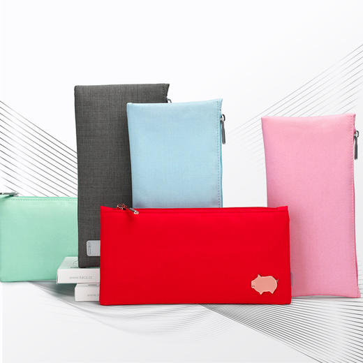 文采爱乐多功能文具袋K1205笔袋男女学生商务铅笔袋 商品图0