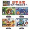 【儿童玩具】*益智幼儿园宝宝玩具 男女孩由简到难进阶四合一平面拼图 商品缩略图2