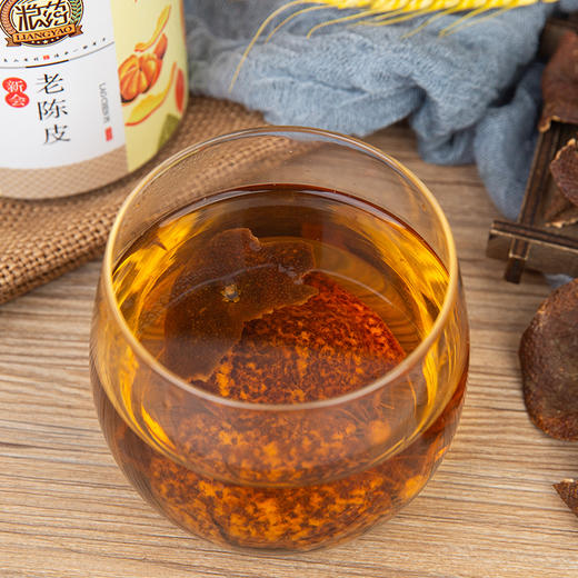 【粮药LY】新会老陈皮10年陈化足龄地道可反复冲泡理气（40g/罐） 商品图5