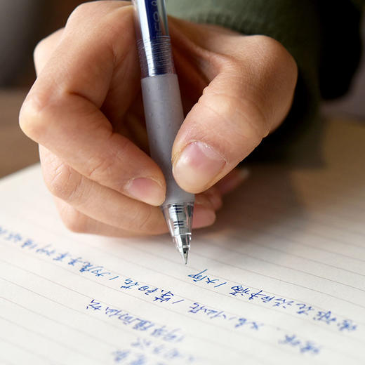 文采KEYBO凯宝透明白杆中性笔/3支PET装/0.5/K1003办公学生考试学习用品替芯 商品图2