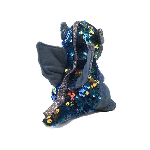 TY凯特-蓝色亮片龙生日公仔礼物玩具 商品图2