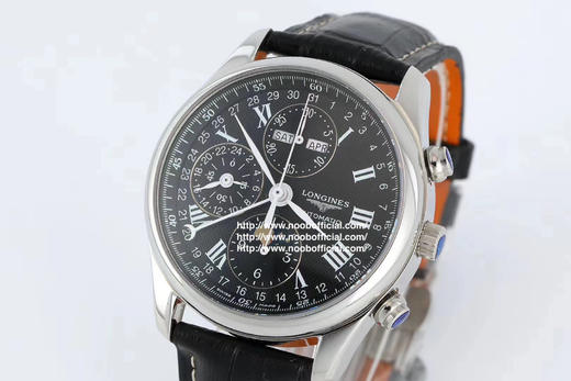 TW浪琴名匠月相八针V4版一：升级星期和月份和原装一样，原装字体比较细，而且对比J和A的字体明显。二：升级月相为烫金，2个月亮和13个星星。市面做的最亮最像 商品图5